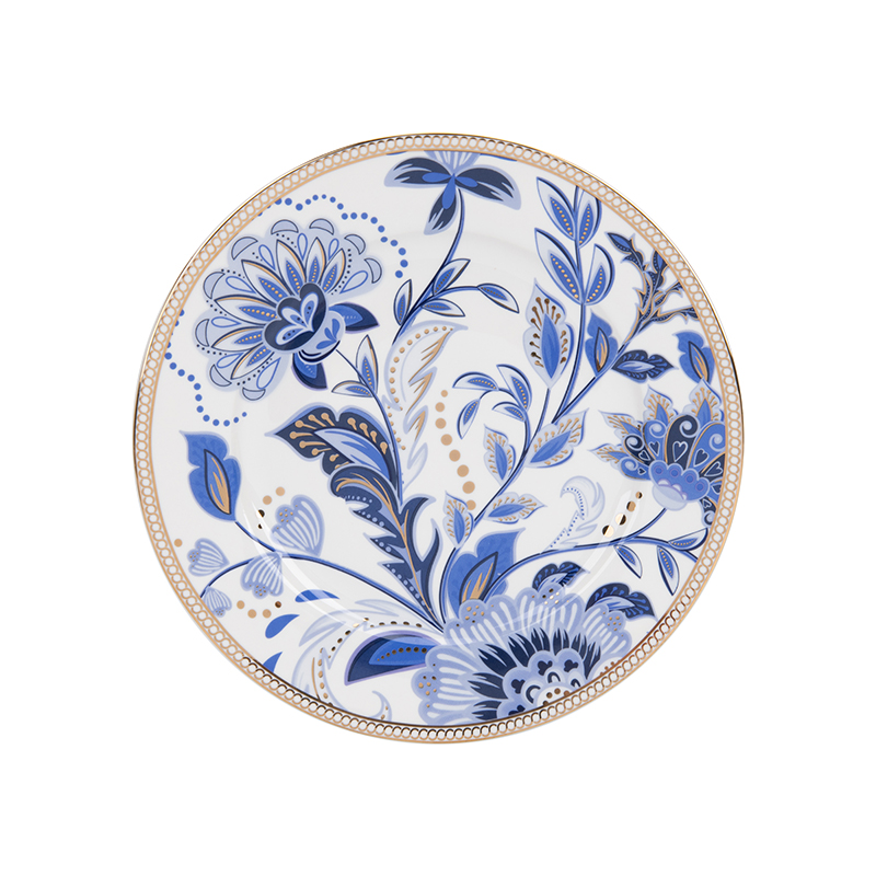 Paisley Elegance 7.5     Dessert Plate