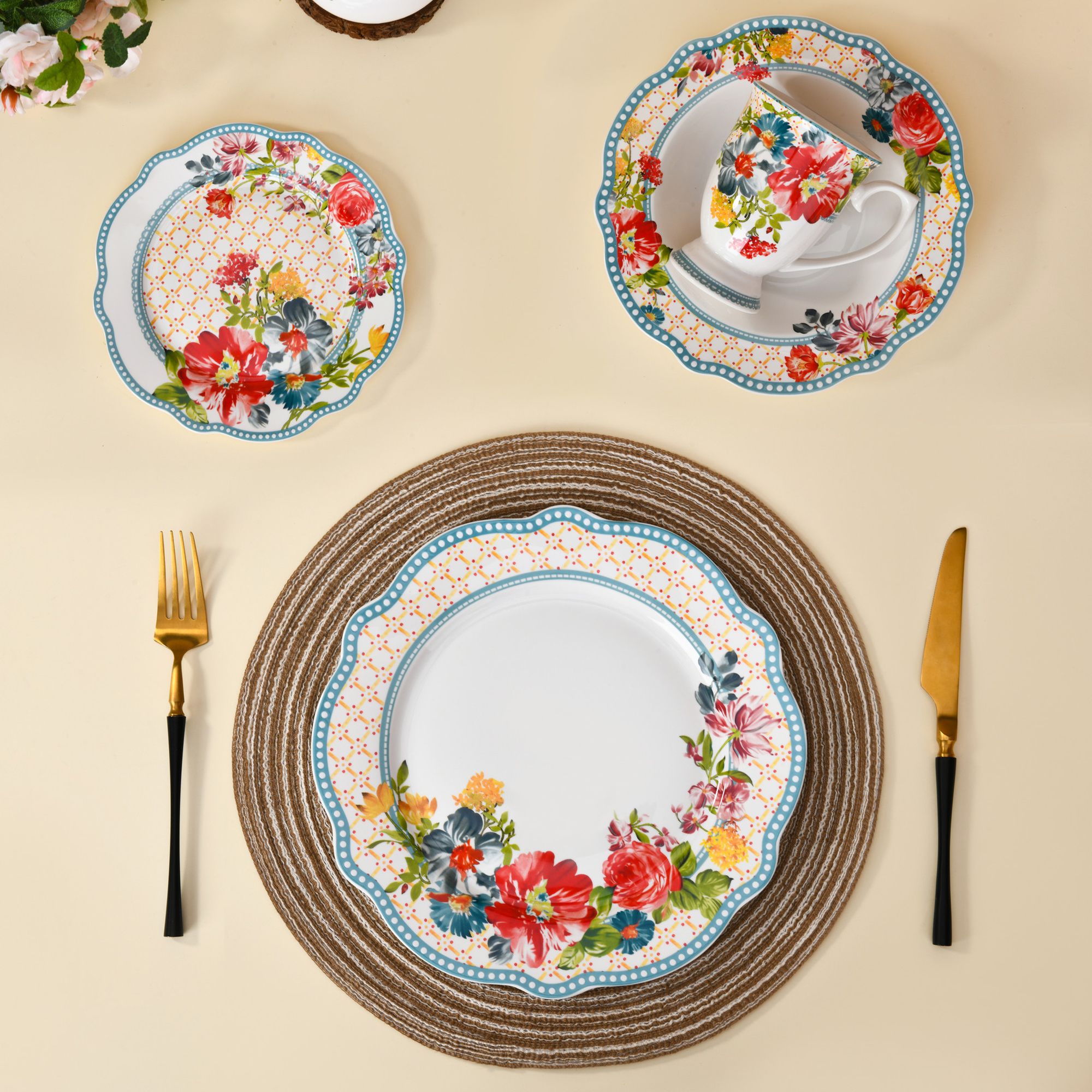magnoble porcelain dinnerware
