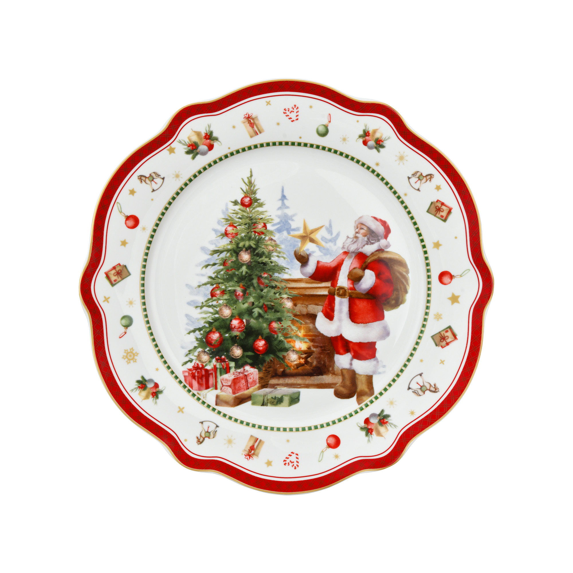 Santa's Gift Season 10.5'' Dinner Plate