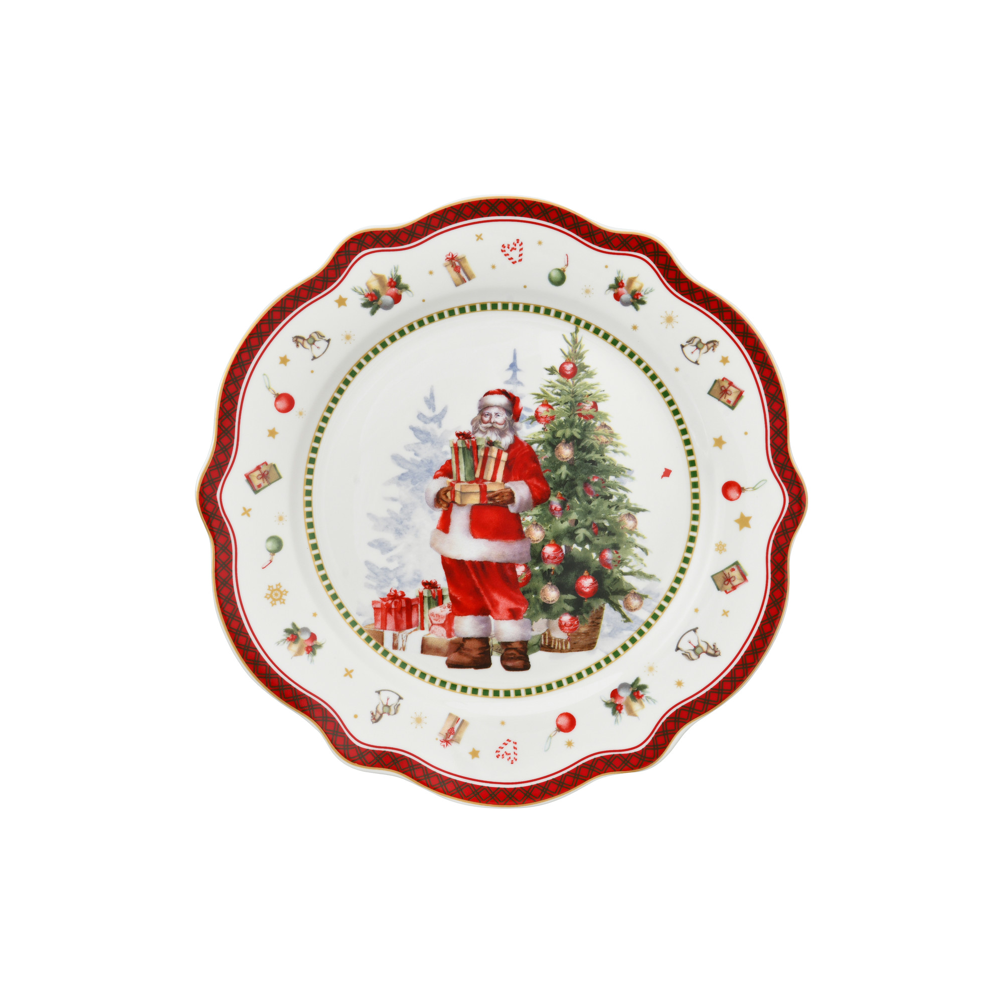 Santa's Gift Season 7.5'' Dessert Plate