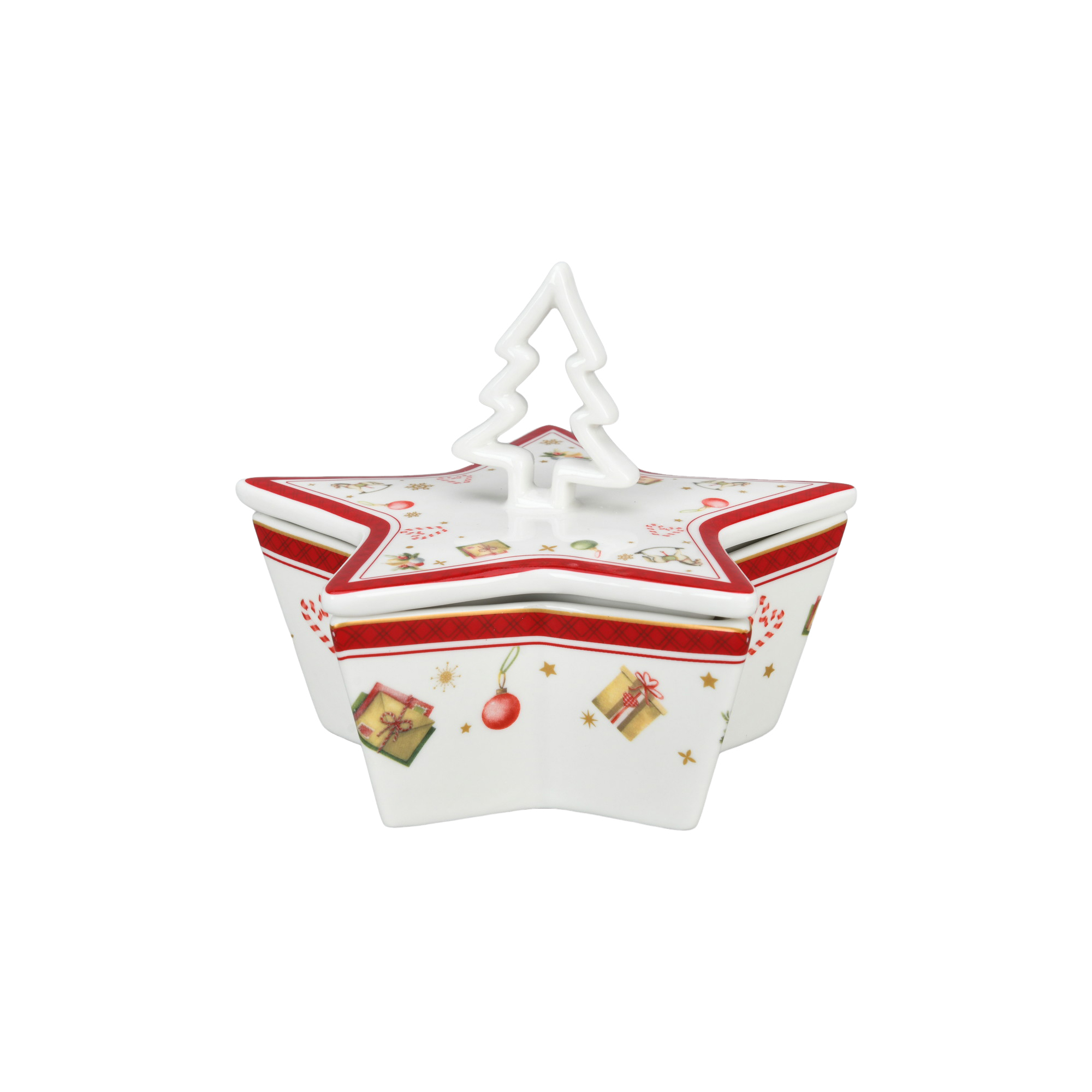 Santa's Gift Season 6'' Star Jar With Lid