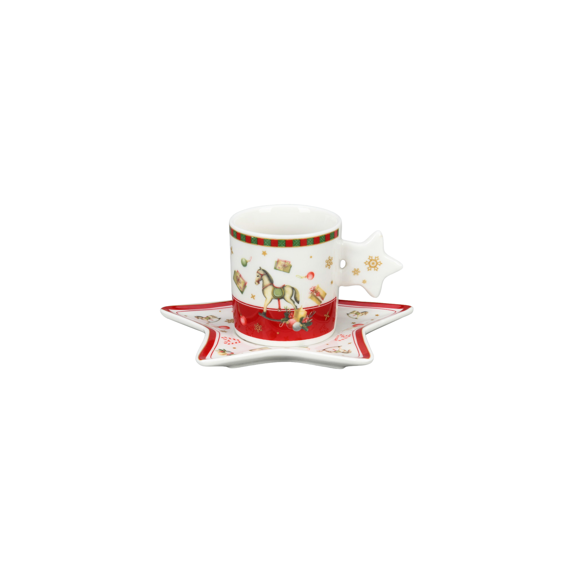 Santa's Gift Season 70ml Cup & Saucer